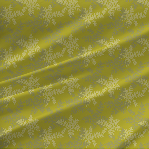Floral fabric print - Grape Holly in Chartreuse colorway Floral fabric print - Grape Holly in Chartreuse colorway