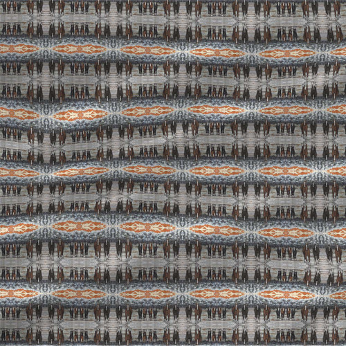 Stripe fabric print - Quieting by Sudie Rakusin