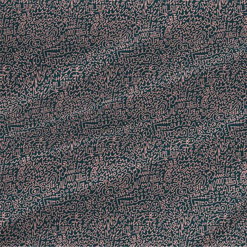 Doods – Forest – Abstract Doodle Fabric by the Yard
