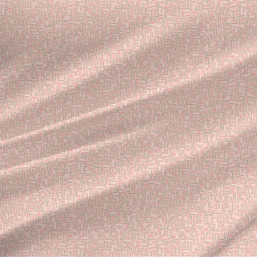 Geometric fabric print - Fleck Grid fabric in Blush Geometric fabric print - Fleck Grid fabric in Blush