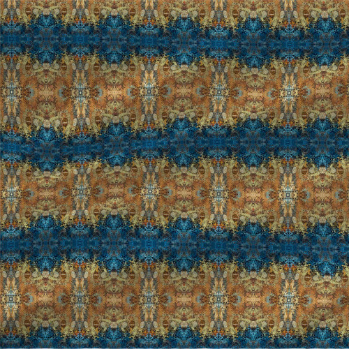 Brocade – Original Art – Ornamental Abstract Fabric by the Yard