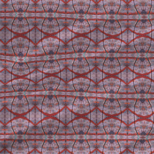 Checks & Balances – Original Art – Abstract Geometric Fabric by the Yard