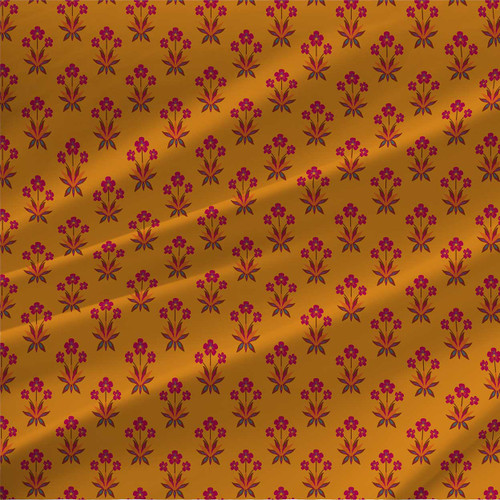 Floral fabric print - Vintage Violet in Sunkissed colorway.