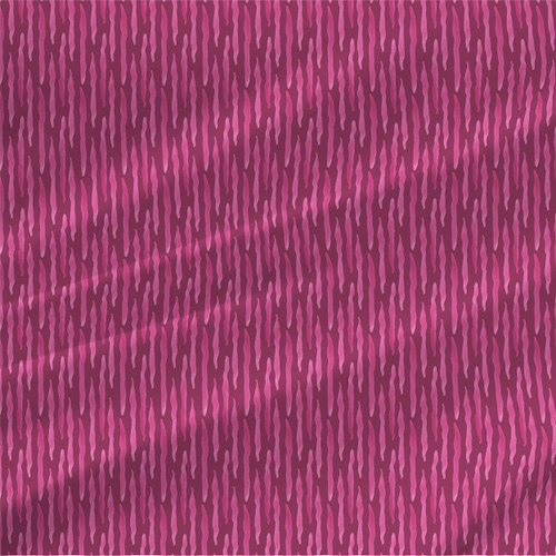 Children fabric print - Beach Walk in Cerise colorway.