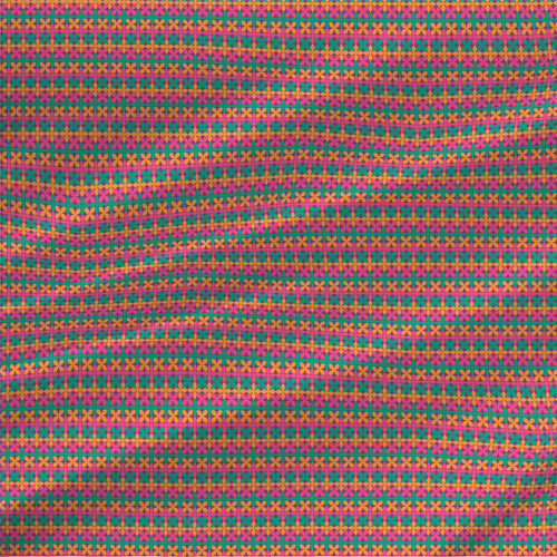 Stripe fabric print - Jazz in Pop colorway