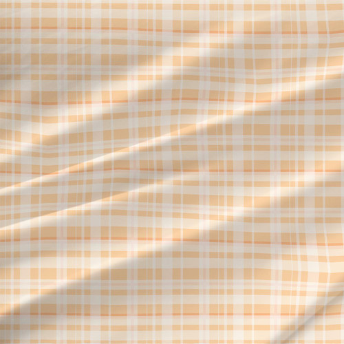 Plaid fabric print - Pretty Plaid in Coral colorway. Plaid fabric print - Pretty Plaid in Coral colorway.