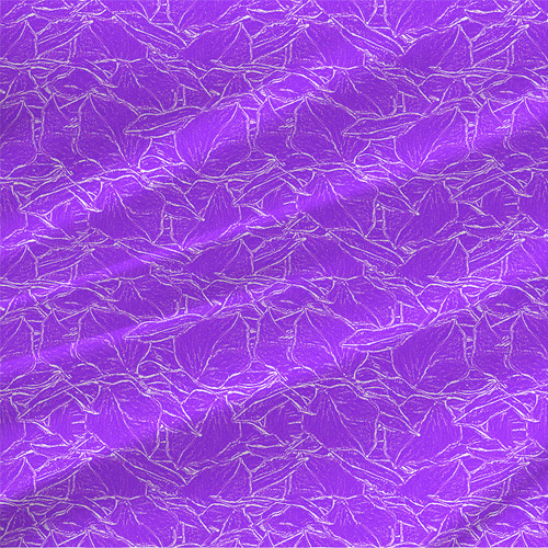 Midori Acropolis Lavender purple layered leaf botanical fabric by the yard