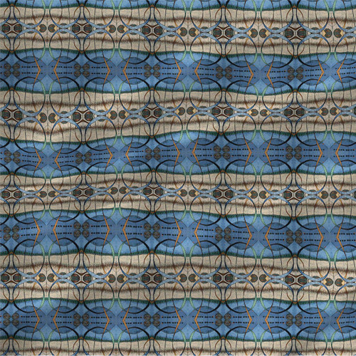 Stripe print fabric - Unraveling in Original