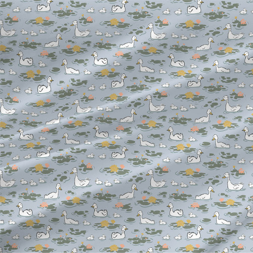 Swimming Ducks in Spring colorway.