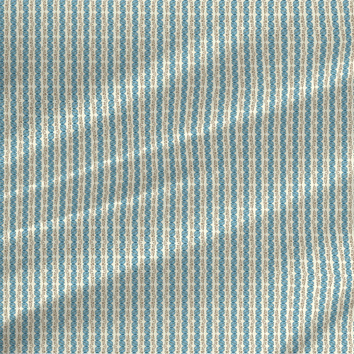 Floral print fabric - Butterfly Stripe in Blue Green Floral print fabric - Butterfly Stripe in Blue Green