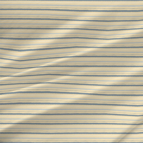 Cherry Stripe fabric by the yard in Summer colorway.