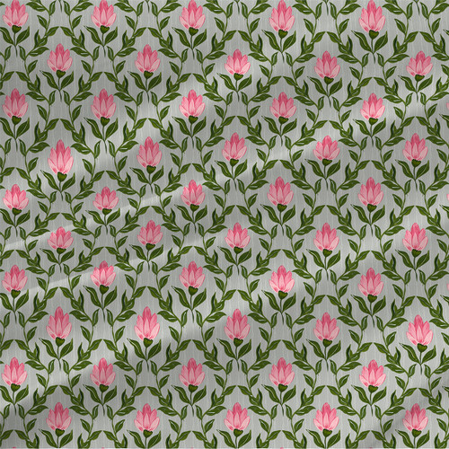Orchard Blossom floral fabric by the yard in Coastal Serenity colorway.