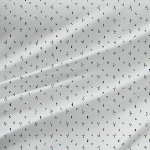 Margo floral fabric in seagreen colorway.