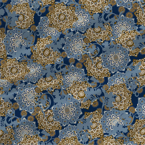 Bouquet – Federal – ornate floral fabric by the yard
