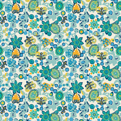 Floral print fabric - Festiva design