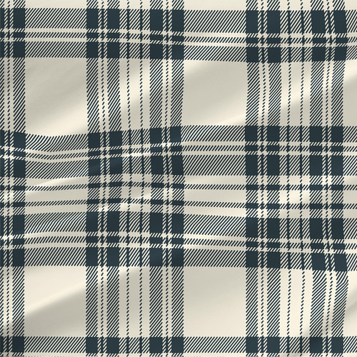 Kilt – Graphite – Classic Plaid Fabric by the Yard