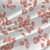 Floral fabric print - Pilea in Coral Floral fabric print - Pilea in Coral