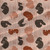 Abstract fabric print - Calligraphy Water in Blush colorway Abstract fabric print - Calligraphy Water in Blush colorway