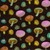 Abstract fabric print - Shitake in Espagnole colorway Abstract fabric print - Shitake in Espagnole colorway