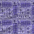 Geometric fabric print - Ancient Berry Tiles in Very Peri Geometric fabric print - Ancient Berry Tiles in Very Peri