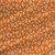 Floral fabric print - Delicate Coordinate in Orange colorway