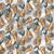 Tropical print fabric - Mangos in White colorway Tropical print fabric - Mangos in White colorway