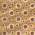 Floral fabric print - Ready Set Go in Golden colorway Floral fabric print - Ready Set Go in Golden colorway