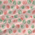 Geometric fabric print - Shell Stamp in Blush Geometric fabric print - Shell Stamp in Blush