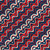 Stripe fabric print - Wave in Nautical colorway. Stripe fabric print - Wave in Nautical colorway.
