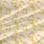 Floral fabric print - Poppy Petals in Yellow Pink colorway