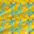Tropical fabric print - Simba Forgeti in Mustard colorway.