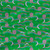 Abstract celestial fabric print - Aria in Multi Green colorway. Abstract celestial fabric print - Aria in Multi Green colorway.
