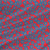 Floral fabric print - Adele in Red and Blue colorway.