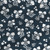 Floral print fabric - Amberrose in White colorway Floral print fabric - Amberrose in White colorway
