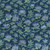 Floral print fabric - Brimming Grande in Dark Blue Serene Floral print fabric - Brimming Grande in Dark Blue Serene