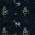 Verdant Sprigs floral fabric by Saphron Atelier in Blue