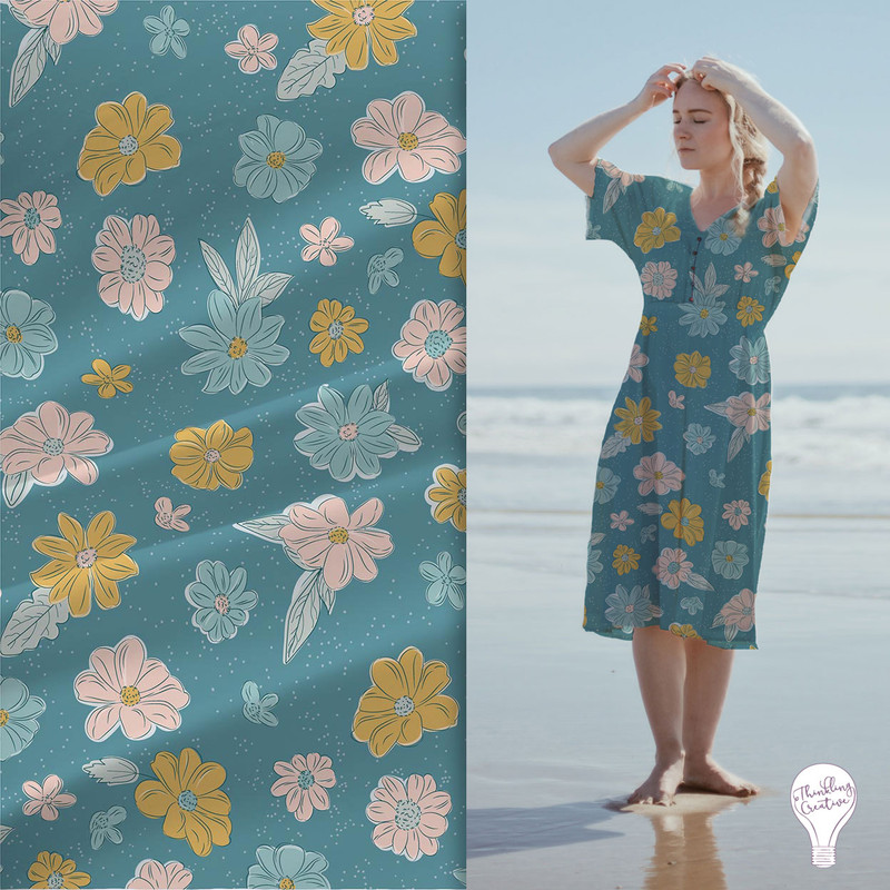 Meyra Fabric Collection By Thinkling Creative