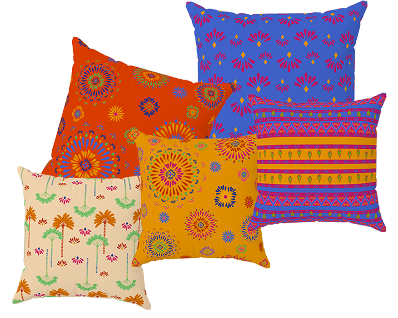 Moroccan Souk Fabric Collection by Nadia Kronfli Moroccan Souk Fabric Collection by Nadia Kronfli