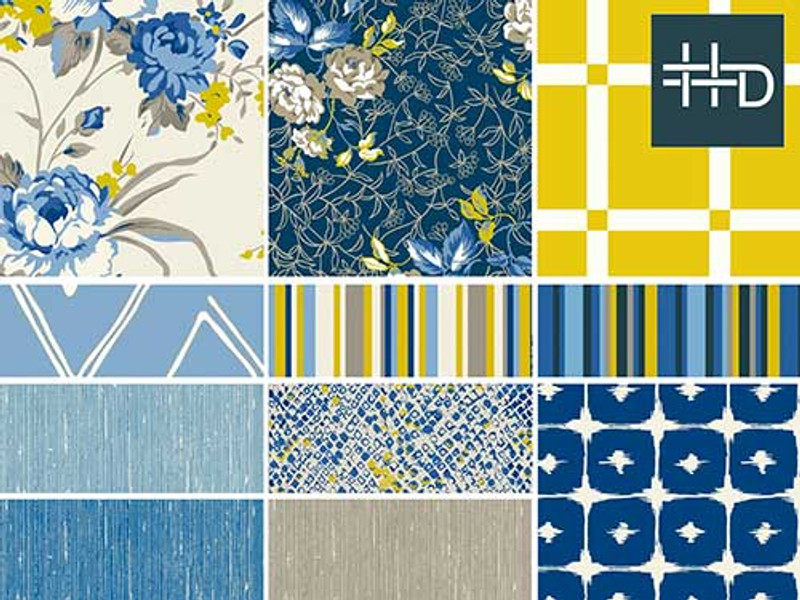 True Blue Trend Board | Color Story