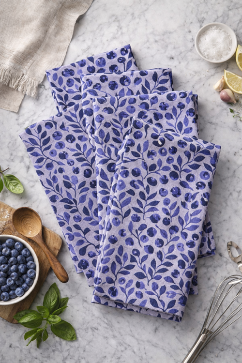 Sew Custom Tea Towels With Artisan Fabrics