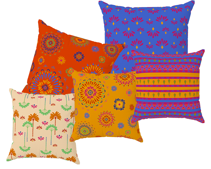 Moroccan Souk Fabric Collection by Nadia Kronfli