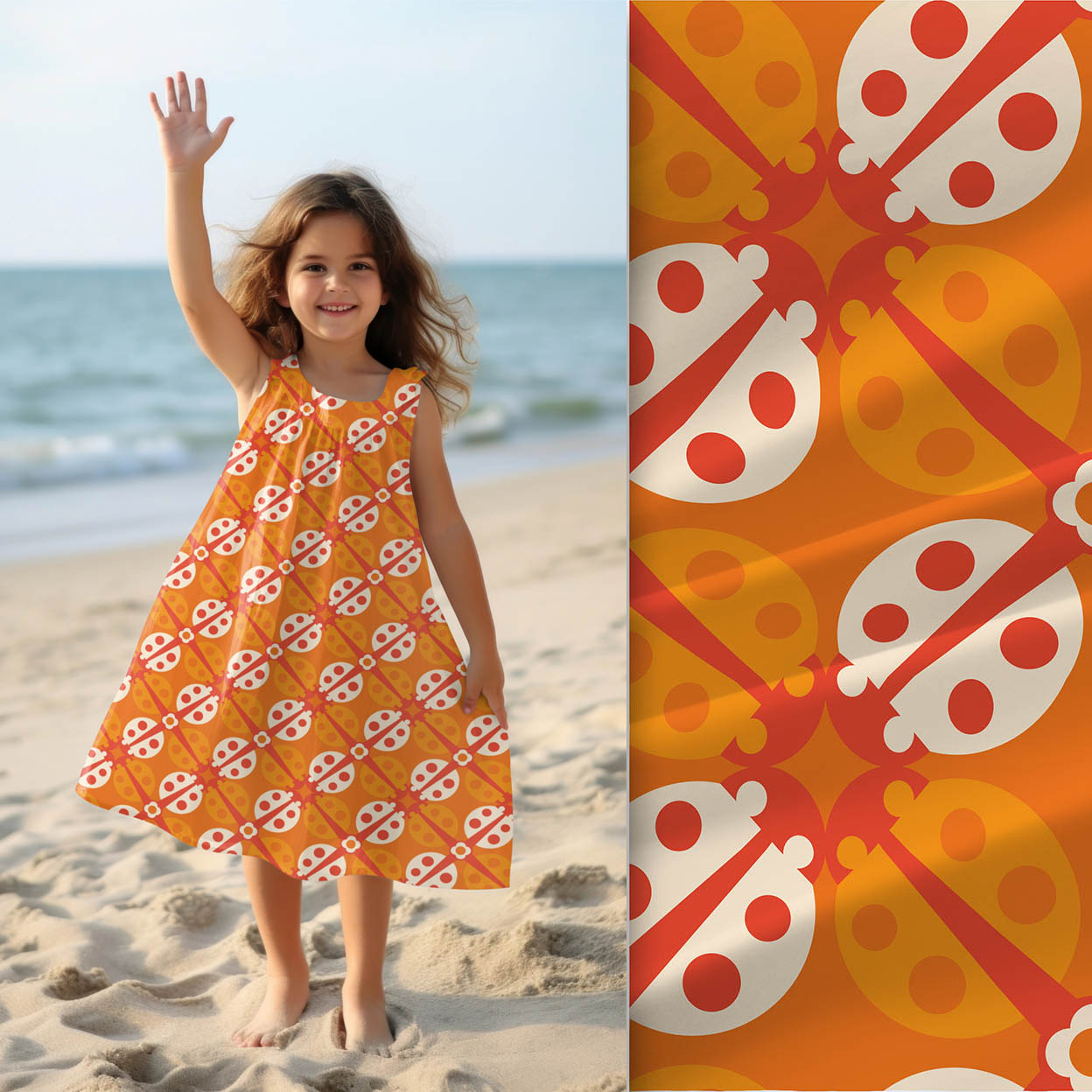 Pop Garden Fabric Collection by Mod Ink