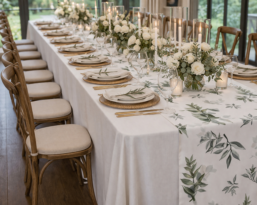 Sewing Custom Table Linens: Tablecloths & Runners for Weddings and Everyday Use