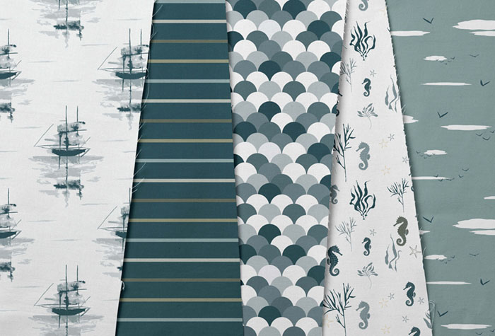 Vitamin Sea Coastal Fabric Collection