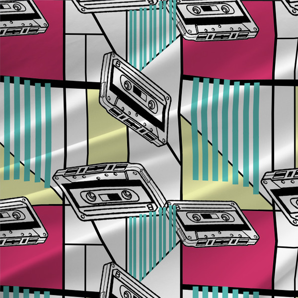 Totally Eighties Novelty Fabric by the Yard | The Textile District
