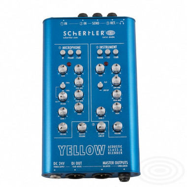 schertler yellow blender シャートラー　コントラバス Schertler Preamps | Yellow Blender | SOUNDISLANDMUSIC.COM