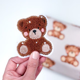 Teddy, Chenille Patch