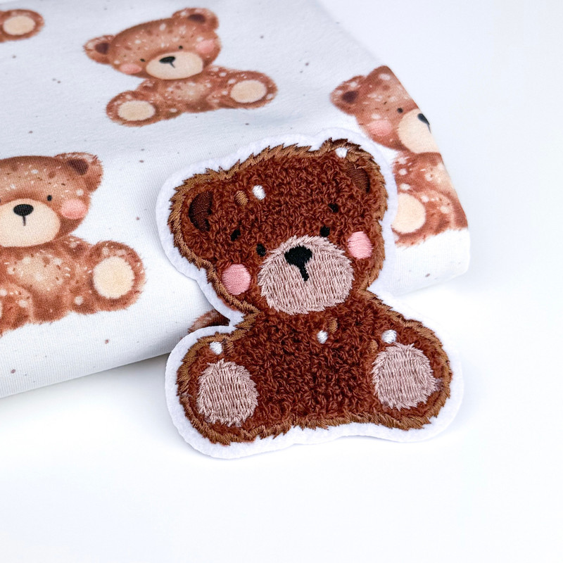 Teddy, Chenille Patch