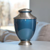 Artisan Indigo Urn