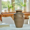 Grecian Rustic Bronze Urn